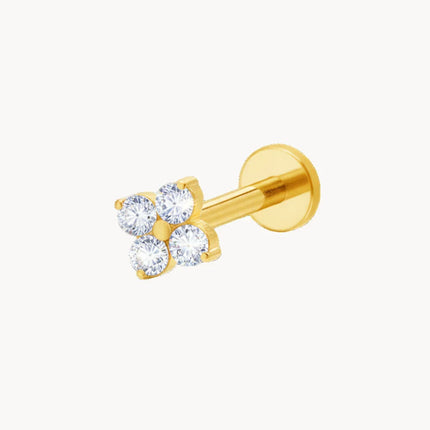 Titan Labret 4er Kristallblume