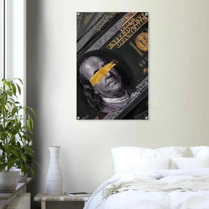 Golden Note - Leinwandbild Luxuriös (Canvas) kaufen bei Linkreich – Jetzt entdecken!