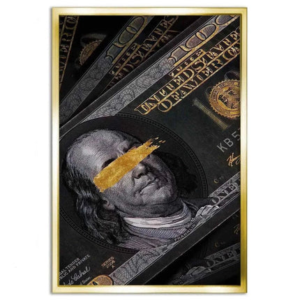 Golden Note - Leinwandbild Luxuriös (Canvas) kaufen bei Linkreich – Jetzt entdecken!