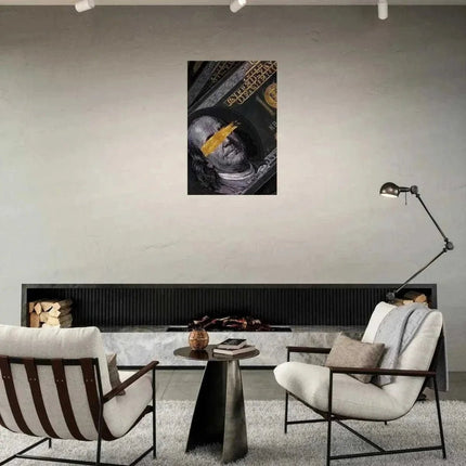 Golden Note - Leinwandbild Luxuriös (Canvas) kaufen bei Linkreich – Jetzt entdecken!