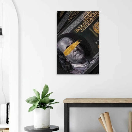 Golden Note - Leinwandbild Luxuriös (Canvas) kaufen bei Linkreich – Jetzt entdecken!