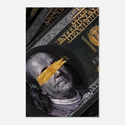 Golden Note - Leinwandbild Luxuriös (Canvas) kaufen bei Linkreich – Jetzt entdecken!