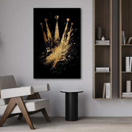 Golden Rolex - Leinwandbild Pop Art / Luxuriös (Canvas) kaufen bei Linkreich – Jetzt entdecken!