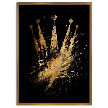 Golden Rolex - Leinwandbild Pop Art / Luxuriös (Canvas) kaufen bei Linkreich – Jetzt entdecken!