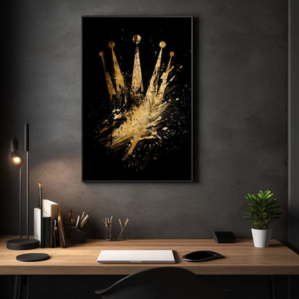 Golden Rolex - Leinwandbild Pop Art / Luxuriös (Canvas) kaufen bei Linkreich – Jetzt entdecken!