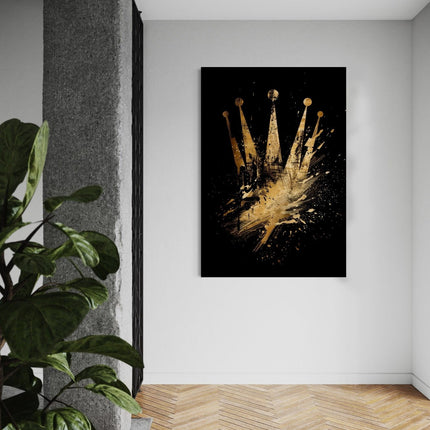 Golden Rolex - Leinwandbild Pop Art / Luxuriös (Canvas) kaufen bei Linkreich – Jetzt entdecken!