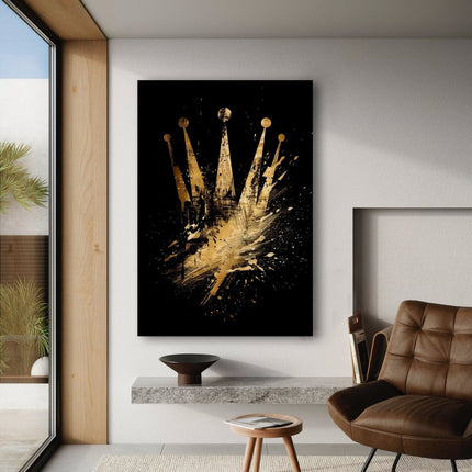 Golden Rolex - Leinwandbild Pop Art / Luxuriös (Canvas) kaufen bei Linkreich – Jetzt entdecken!