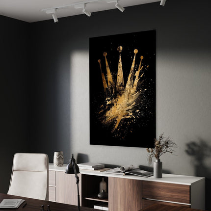 Golden Rolex - Leinwandbild Pop Art / Luxuriös (Canvas) kaufen bei Linkreich – Jetzt entdecken!