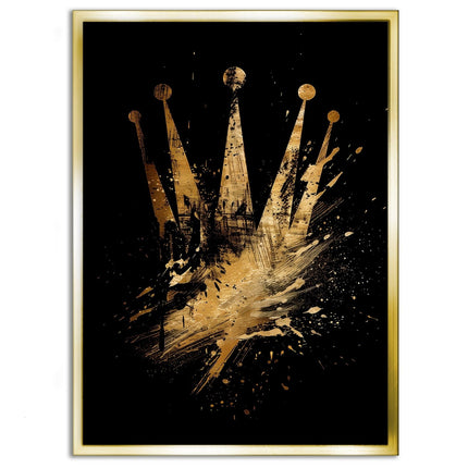 Golden Rolex - Leinwandbild Pop Art / Luxuriös (Canvas) kaufen bei Linkreich – Jetzt entdecken!