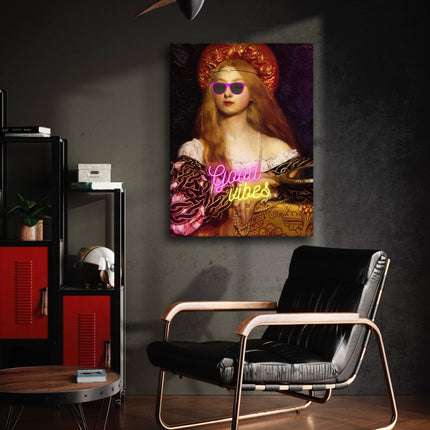 Good Vibes - Leinwandbild Quotes (Canvas) kaufen bei Linkreich – Jetzt entdecken!