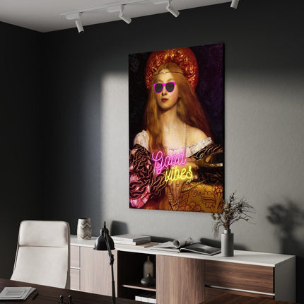 Good Vibes - Leinwandbild Quotes (Canvas) kaufen bei Linkreich – Jetzt entdecken!