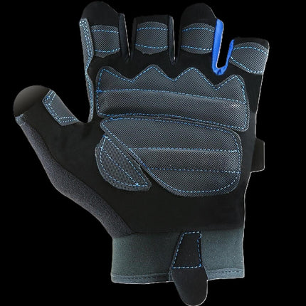SEO. Gorilla Grip Handschuh / Fitness Handschuh - Blau oder Rot - C.P. Sports - F160 - Blau Linkreich