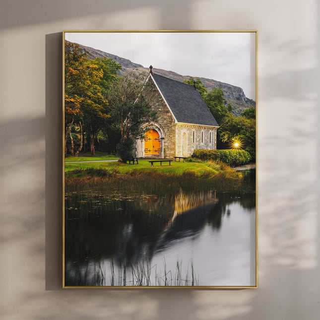 Gougane Barra Church Cork Wall Art Print – Irish Photography