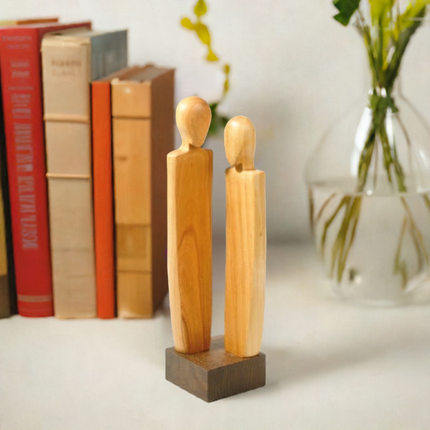 Thankgoods Figur 'Ohne Worte' gross Höhe 23,5 cm - Ideal für Coaching