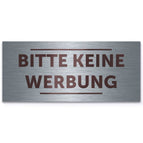Bitte keine Werbung