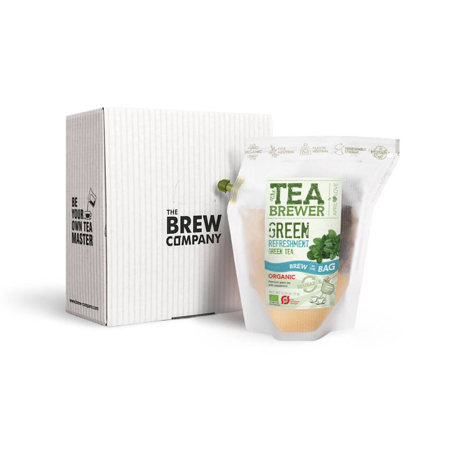 Green Refreshment Teabrewer – Grüner Tee mit Pfefferminze