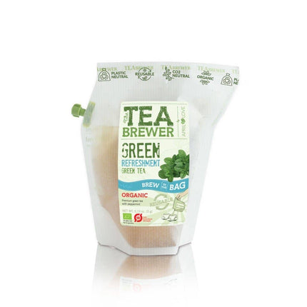 Green Refreshment Teabrewer – Grüner Tee mit Pfefferminze