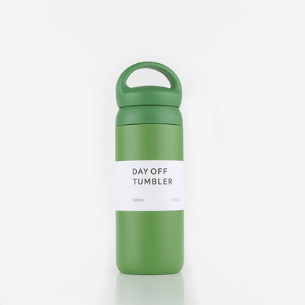 Kinto Day Off Travel Tumbler – 500 ml Vakuum-Isolierte Flasche