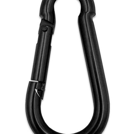 SEO. Griff schwarz mit Karabinerhaken 8 mm | Stahl massiv - C.P. Sports - G - x - Linkreich