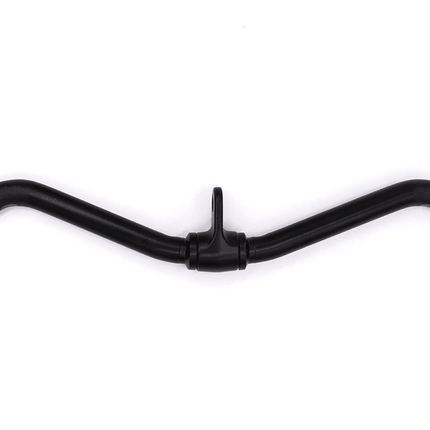 SEO. Griff schwarz mit Karabinerhaken 8 mm | Stahl massiv - C.P. Sports - G26 - 4 - Linkreich
