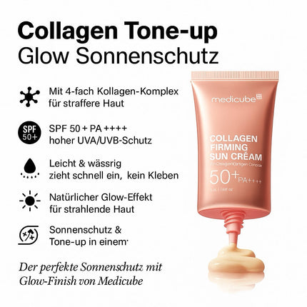 Medicube Collagen Firming Sun Cream SPF50+ - 50ml