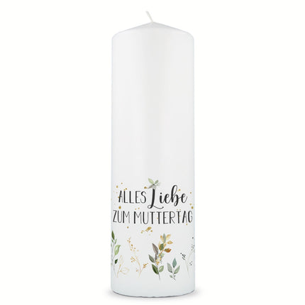 SEO. Große Kerze "Alles Liebe zum Muttertag" - Linkreich