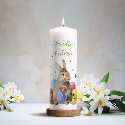 SEO. Große Kerze "Osterhase" zu Ostern - Linkreich