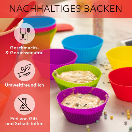 Große Muffinformen aus Silikon - 20er Set (Muffinformen) kaufen bei Linkreich – Jetzt entdecken!