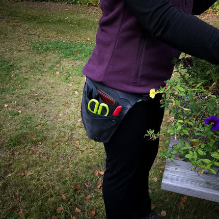 SEO. Großer Werkzeuggürtel / Garten Werkzeuggürtel - Links - Schwarz Linkreich