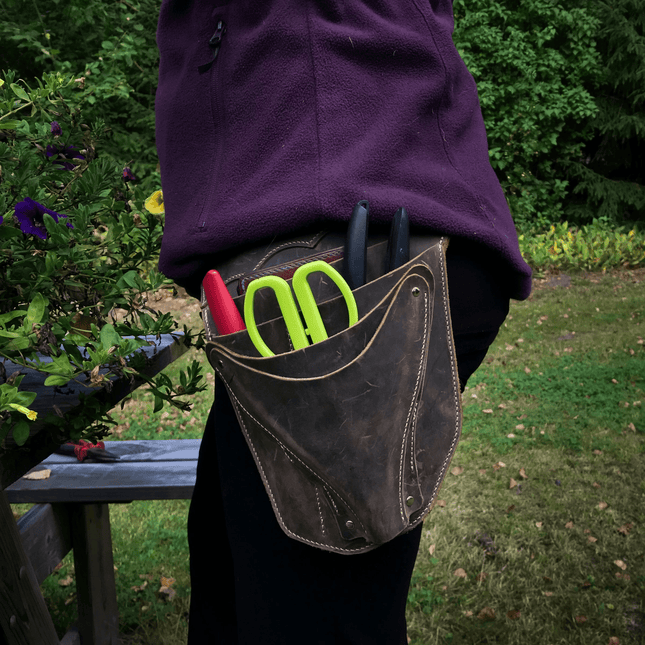 SEO. Großer Werkzeuggürtel / Garten Werkzeuggürtel - Links - Schwarz Linkreich