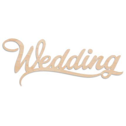 SEO. Großes "Wedding" Holzschild im Vintage Stil - Linkreich