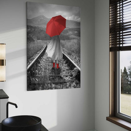 Grow fast - Leinwandbild Stadt (Canvas) kaufen bei Linkreich – Jetzt entdecken!