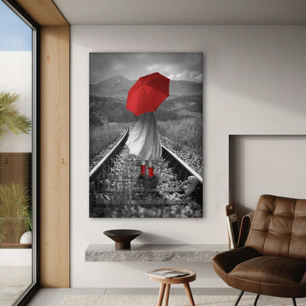 Grow fast - Leinwandbild Stadt (Canvas) kaufen bei Linkreich – Jetzt entdecken!