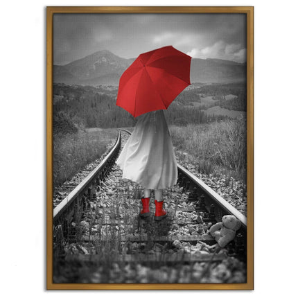 Grow fast - Leinwandbild Stadt (Canvas) kaufen bei Linkreich – Jetzt entdecken!