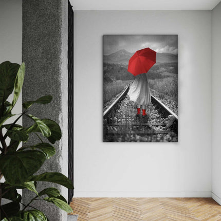 Grow fast - Leinwandbild Stadt (Canvas) kaufen bei Linkreich – Jetzt entdecken!