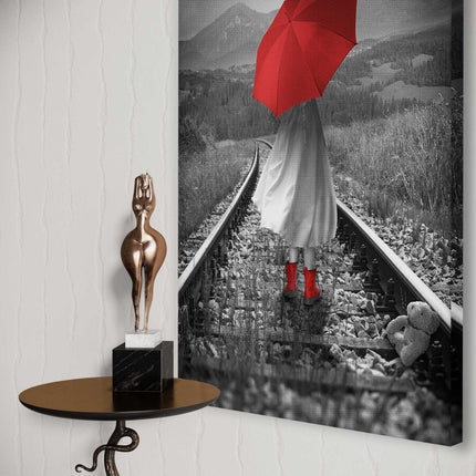 Grow fast - Leinwandbild Stadt (Canvas) kaufen bei Linkreich – Jetzt entdecken!