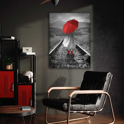 Grow fast - Leinwandbild Stadt (Canvas) kaufen bei Linkreich – Jetzt entdecken!