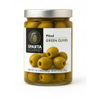Grüne Oliven ohne Stein im Glas 280g – Sparta Gourmet Premium Qualität aus Griechenland - Linkreich