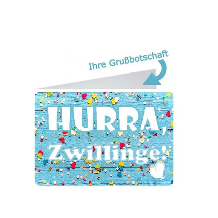 Windeltorte Zwillinge Bärengeschwister rosa und blau