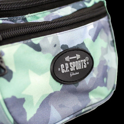 SEO. Gürteltasche Camouflage - Türkis C.P. Sports - Camo Türkis Linkreich