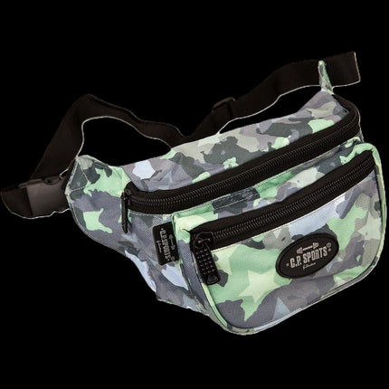 SEO. Gürteltasche Camouflage - Türkis C.P. Sports - Camo Türkis Linkreich