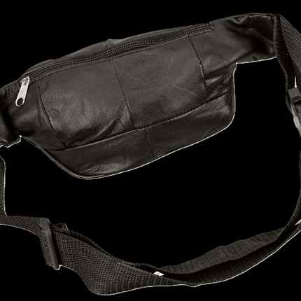 SEO. Gürteltasche Echt Leder Schwarz - S4 - 1 - Linkreich
