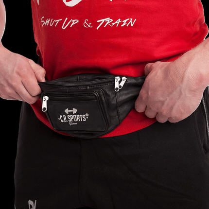 SEO. Gürteltasche Echt Leder Schwarz - S4 - 1 - Linkreich
