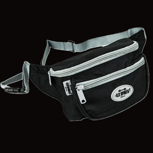 SEO. Gürteltasche Schwarz C.P. Sports Logo - S3 - 8 - Schwarz Linkreich