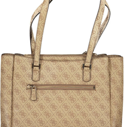 SEO. Guess Jeans Damen Schwarze Tasche - Beige Linkreich