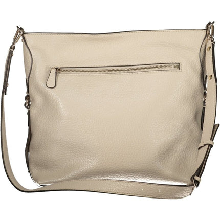 SEO. GUESS JEANS Damen-Tasche Beige – Elegante Schultertasche für Frühjahr/Sommer | soulluna.de - Schwarz Linkreich