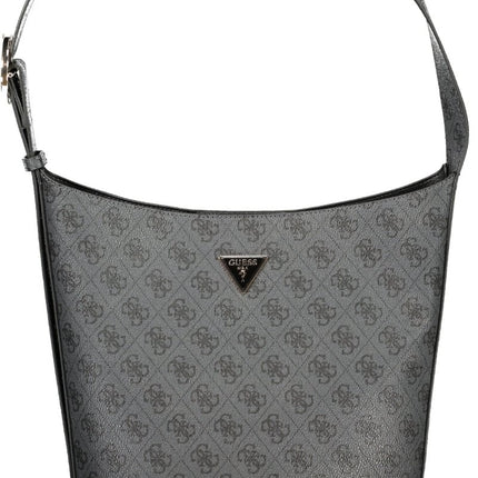 SEO. Guess Jeans Damen - Tasche, Beige - Schwarz Linkreich
