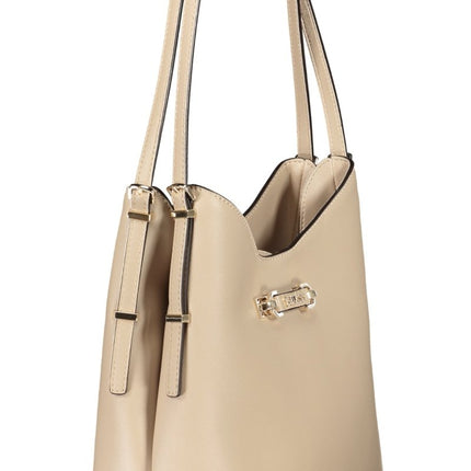 SEO. GUESS JEANS Damen Tasche schwarz – Elegante Handtasche für Herbst/Winter | soulluna.de - Beige Linkreich