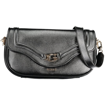 SEO. GUESS JEANS Damen Tasche schwarz – Elegante Umhängetasche für Herbst/Winter - Schwarz Linkreich