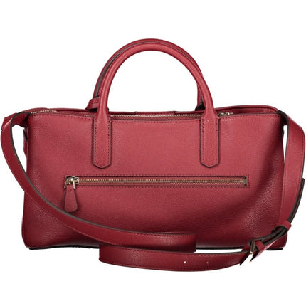 SEO. GUESS JEANS Damen Tasche schwarz – Elegante Umhängetasche mit Schultergurt für Herbst/Winter - Braun Linkreich